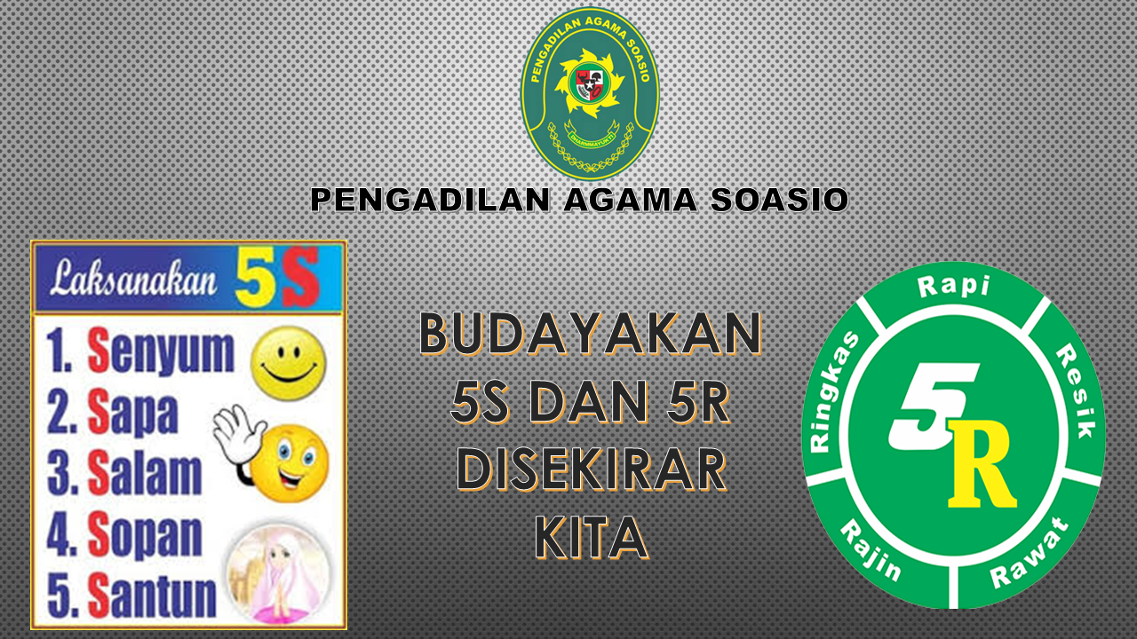 Budaya kerja 5S 5R Budaya kerja 5S 5R